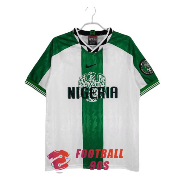 maillot nigeria vintage 1996 exterieur