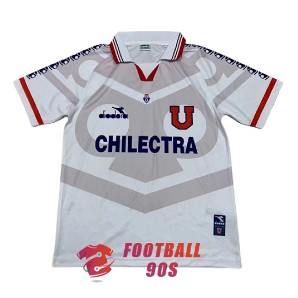 maillot universidad de chile vintage chilectra 1995-1996 exterieur