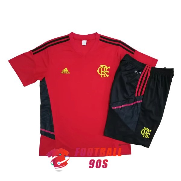 maillot flamengo entrainement kit 2022-2023 rouge