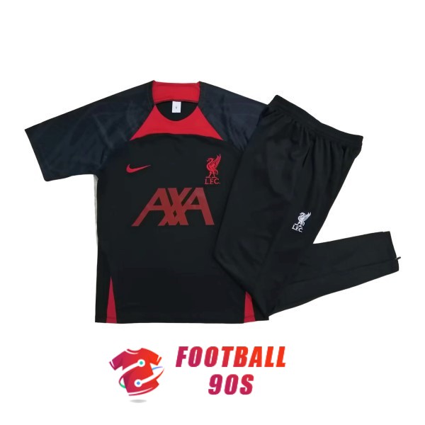 maillot liverpool entrainement kit 2022-2023 noir rouge (1)