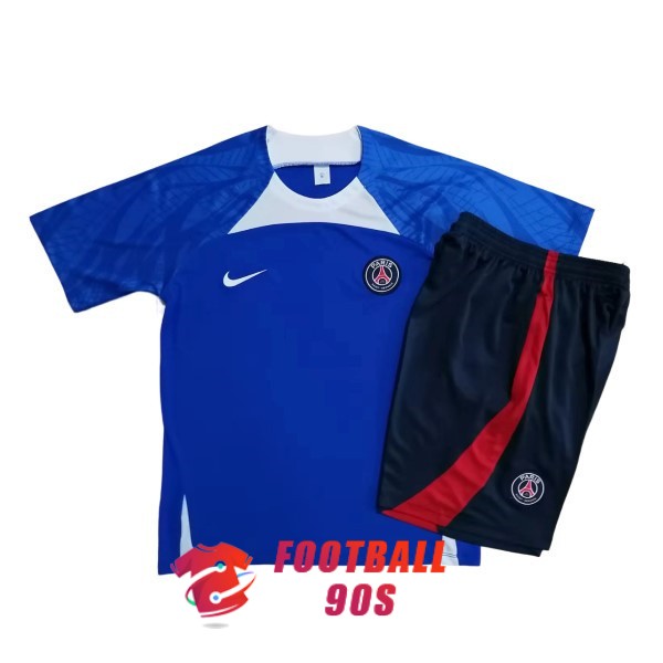 maillot psg entrainement kit 2022-2023 bleu blanc
