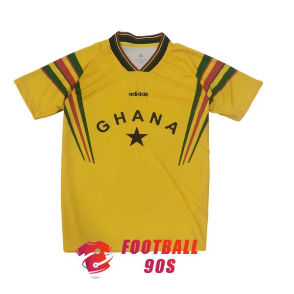 maillot ghana vintage 1996-1998 domicile