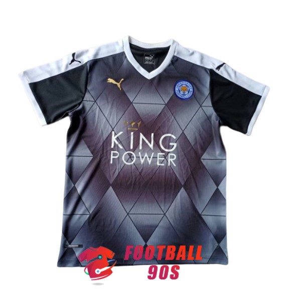 maillot leicester city vintage king power 2015-2016 exterieur