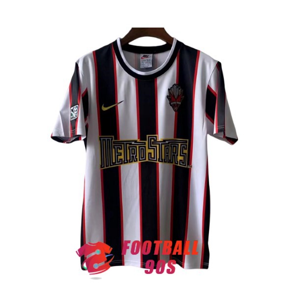 maillot new york red bull vintage 1997-1998 exterieur