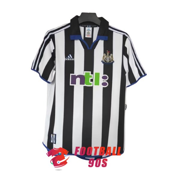 maillot newcastle united vintage 2000-2001 domicile