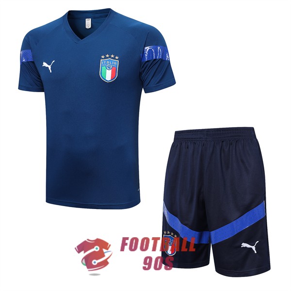 maillot italie entrainement kit 2022-2023 bleu fonce (2)
