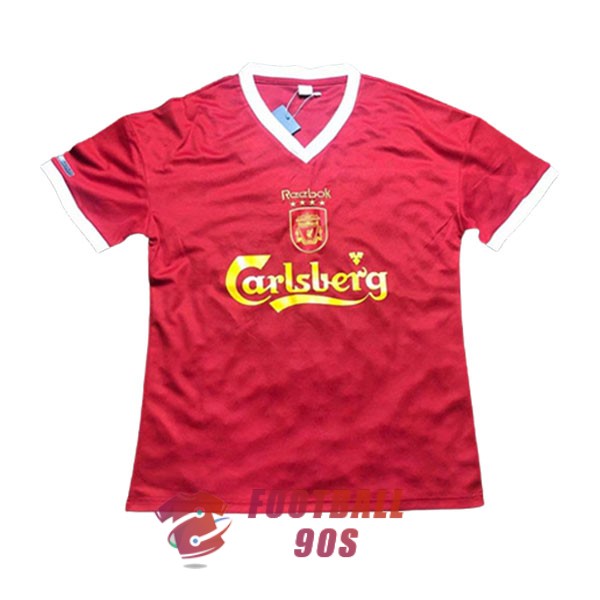 maillot liverpool vintage 2001-2003 domicile cup