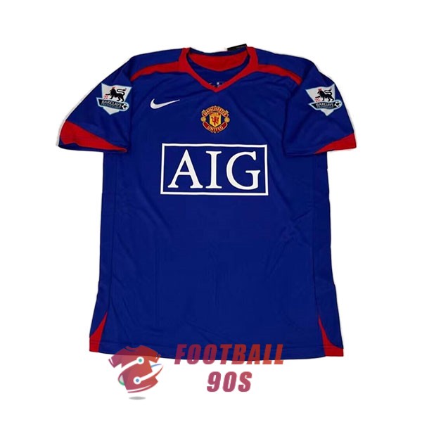 maillot manchester united vintage aig 2006-2007 third