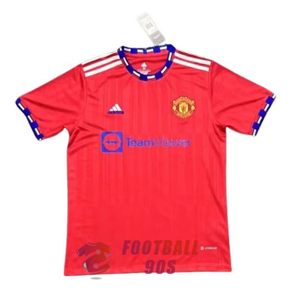 maillot manchester united edition speciale 2023-2024 rouge bleu