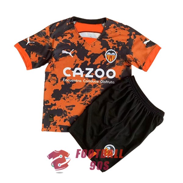 maillot valence enfants noir orange edition speciale 2023-2024