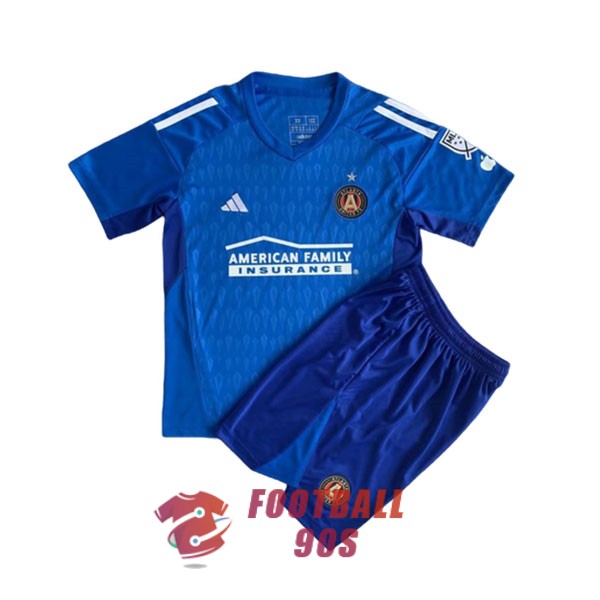 maillot atlanta united enfants bleu gardien 2023-2024