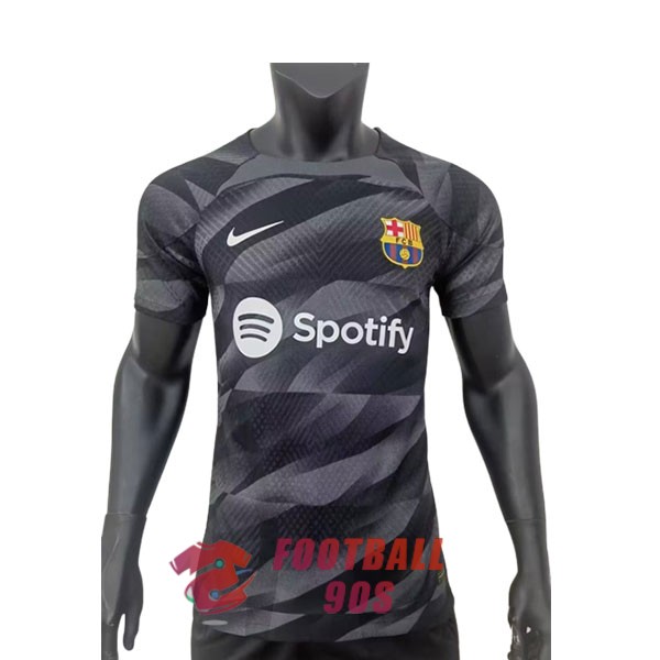 maillot barcelone gardien version joueur 2023-2024 noir