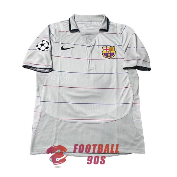 maillot barcelone vintage 2003-2004 exterieur