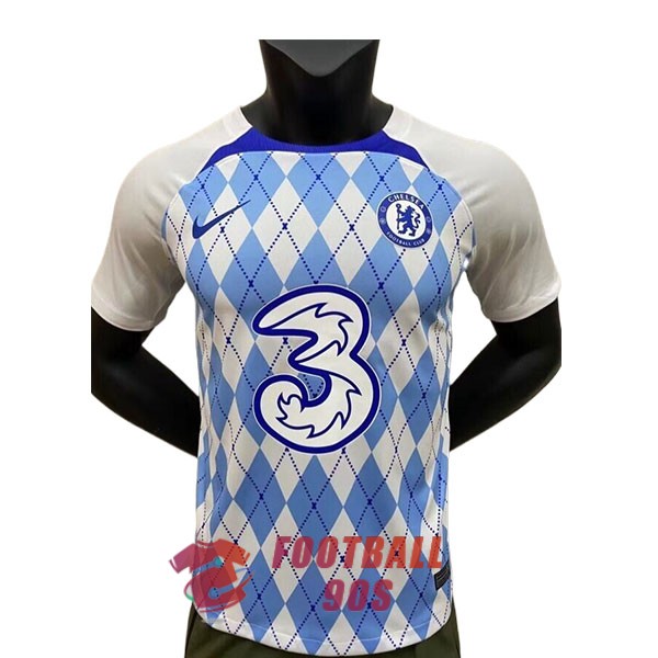 maillot chelsea edition conceptuelle version joueur 2023-2024 bleu blanc