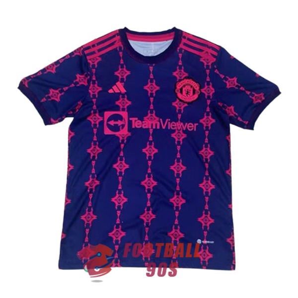 maillot manchester united edition speciale 2023-2024 rouge bleu