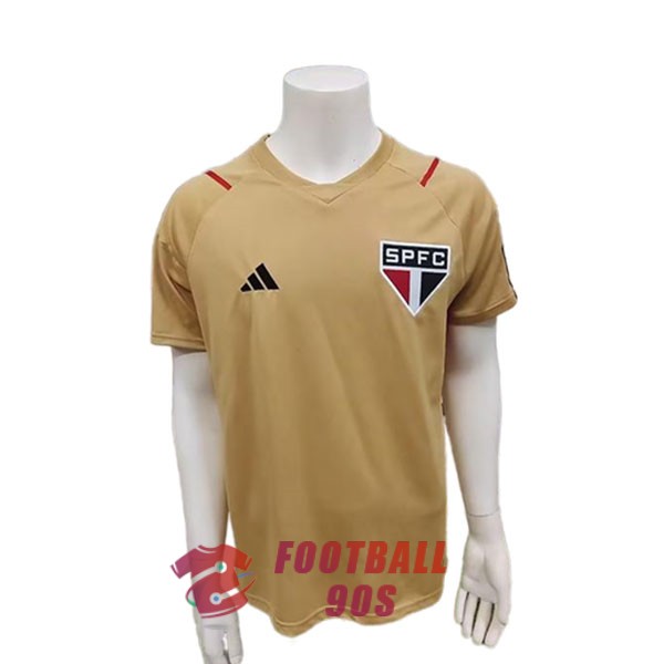 maillot sao paulo entrainement 2023-2024 or