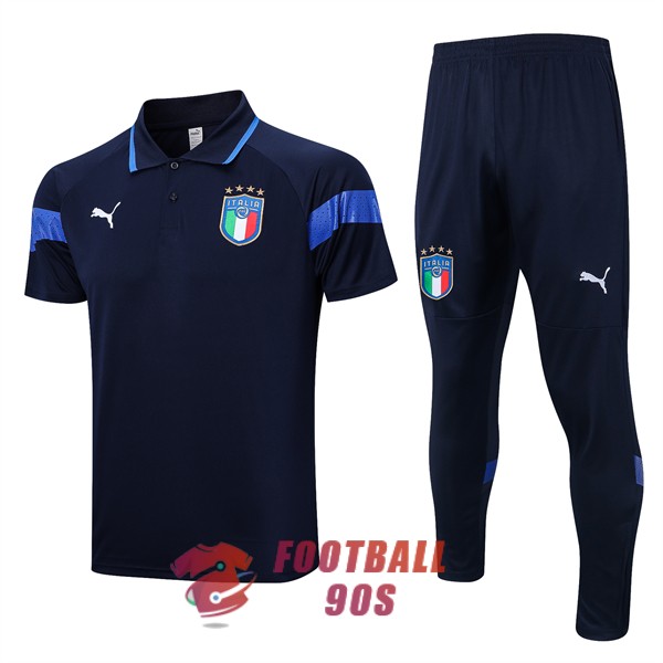 italie 2022-2023 entrainement bleu fonce (1) polo kit