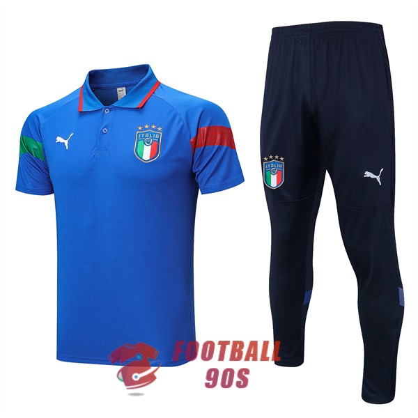 italie 2022-2023 entrainement bleu fonce (2) polo kit
