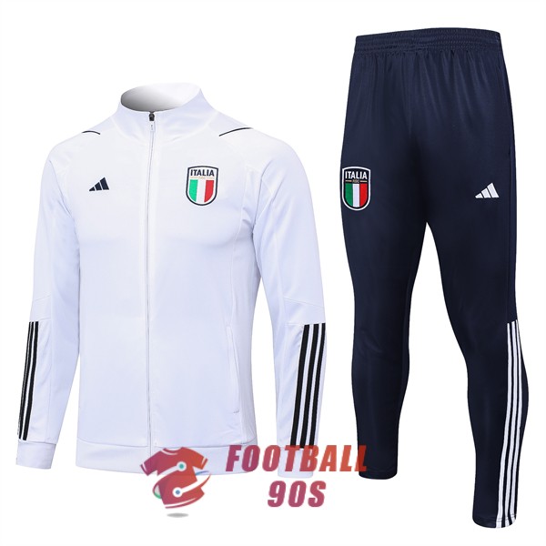 italie blanc veste 2023-2024