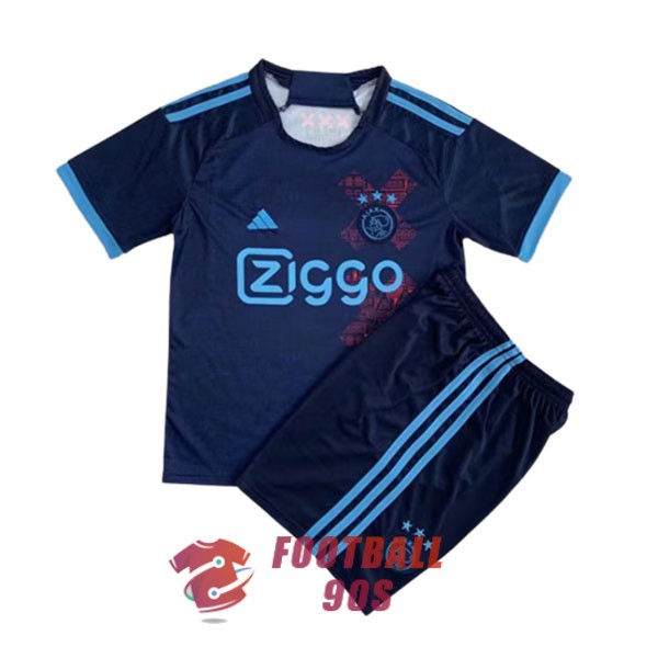 maillot ajax enfants bleu edition speciale 2023-2024
