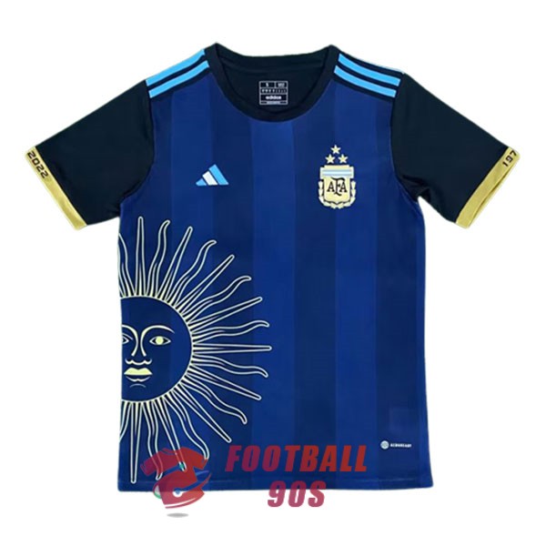 maillot argentine edition speciale 2023-2024 bleu or