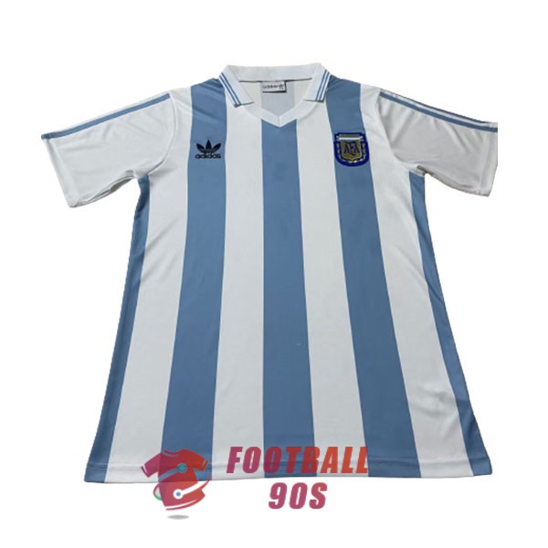 maillot argentine vintage 1992 domicile