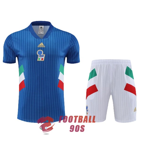 maillot italie entrainement kit 2023-2024 bleu vert blanc rouge