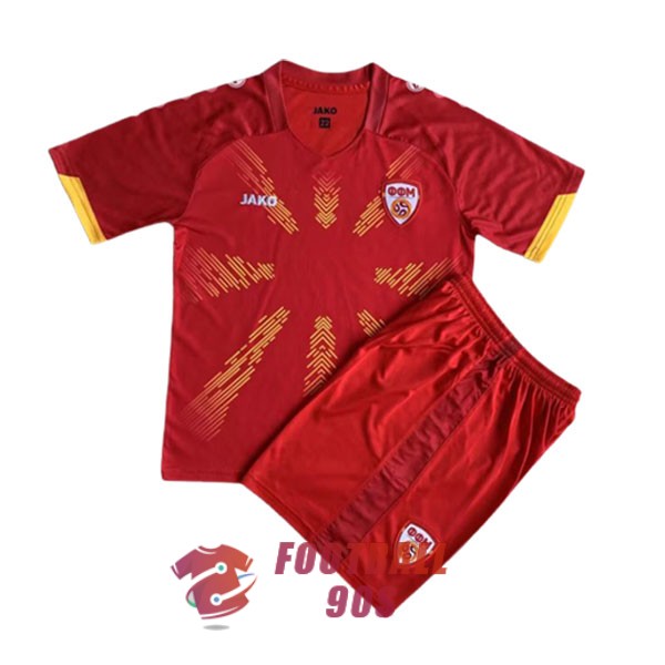 maillot macedoine du nord enfants 2023-2024 domicile