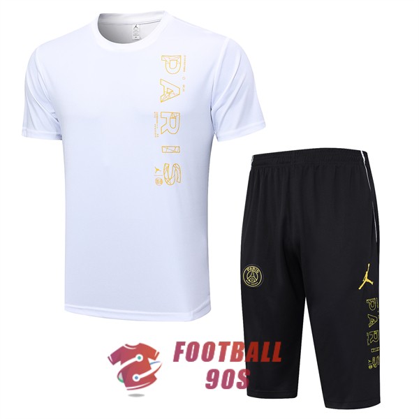 maillot psg entrainement kit 2023-2024 blanc