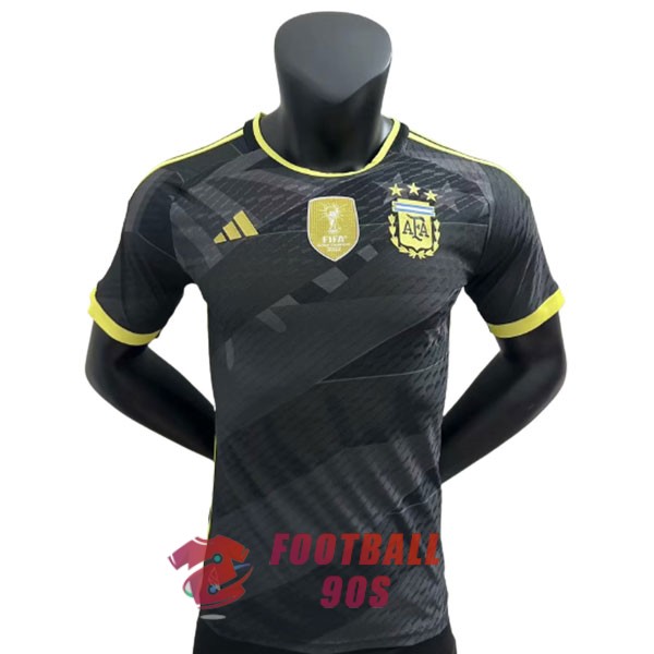maillot argentine edition speciale version joueur 2023-2024 noir (1)