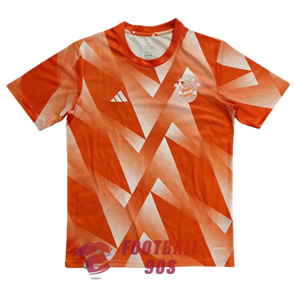 maillot bayern munich entrainement 2023-2024 orange