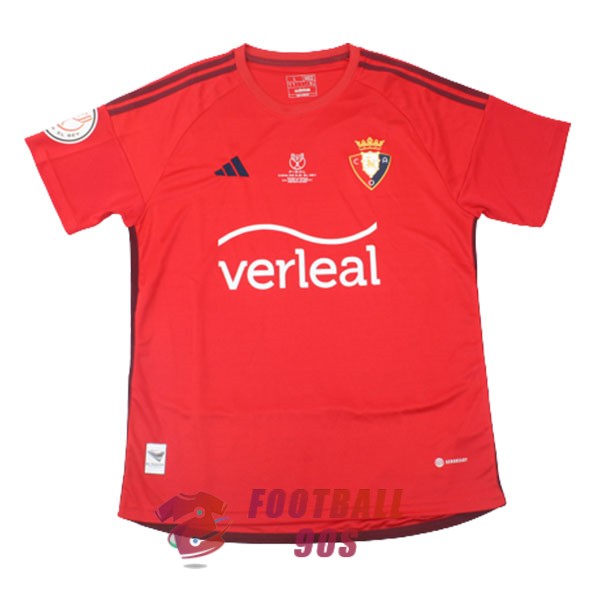 maillot osasuna edition speciale copa del rey final 2023-2024 rouge