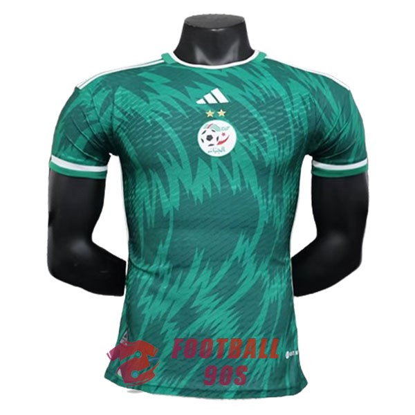 maillot algerie domicile version joueur vert 2023-2024