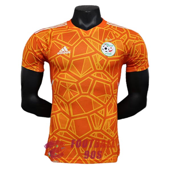 maillot algerie edition speciale version joueur 2023-2024 orange