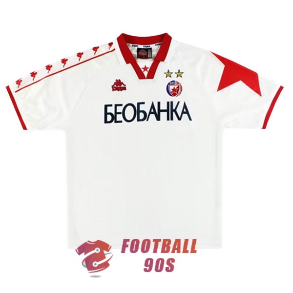 maillot estrella roja vintage 1997-1998 domicile