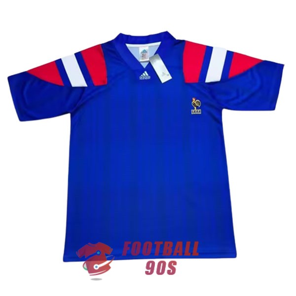 maillot france vintage 1992-1993 domicile