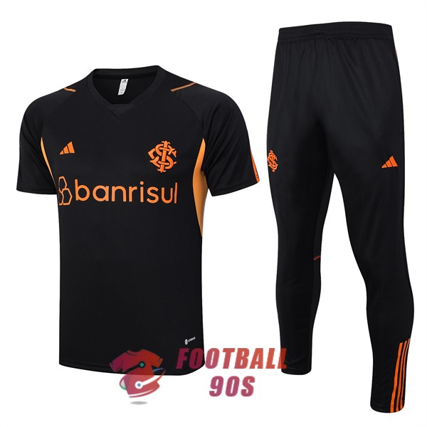 maillot sport club internacional entrainement kit 2023-2024 noir orange (1)