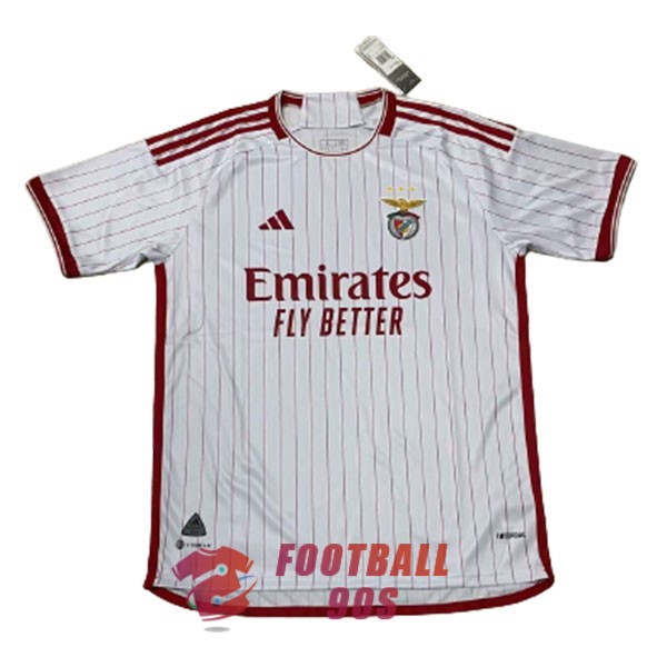 maillot benfica entrainement 2023-2024 rouge blanc
