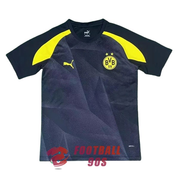 maillot dortmund entrainement 2023-2024 noir jaune