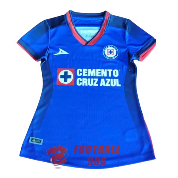 maillot cruz azul femme 2023-2024 domicile