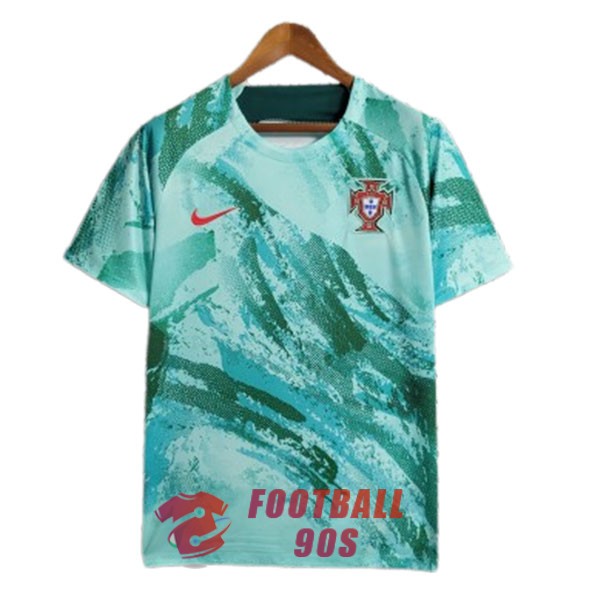 maillot portugal entrainement 2023-2024 vert