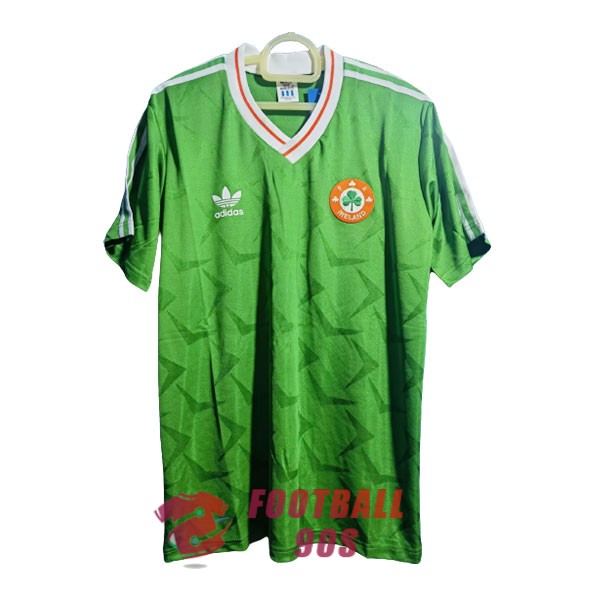 maillot irlande vintage 1990-1992 domicile