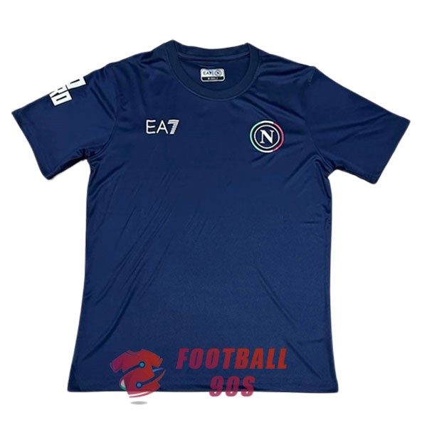 maillot naples edition speciale EA7 2023-2024 bleu fonce
