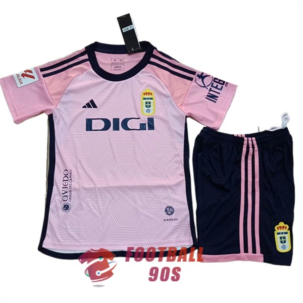 maillot real oviedo enfants 2023-2024 exterieur