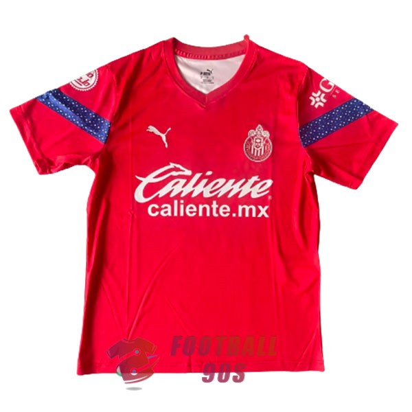 maillot chivas de guadalajara edition speciale 2023-2024 rouge bleu