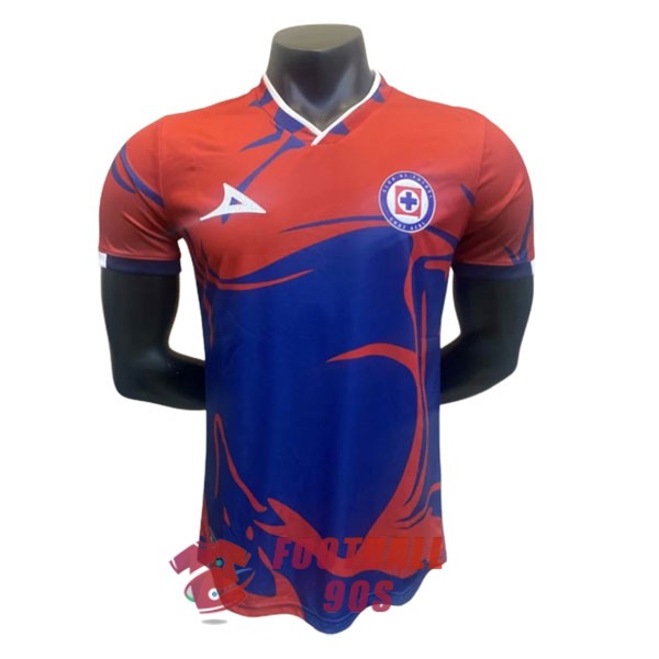 maillot cruz azul edition speciale version joueur 2023-2024 rouge bleu