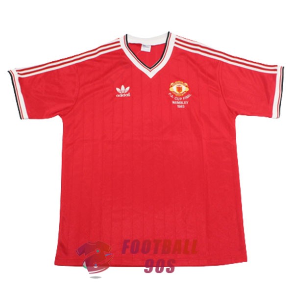 maillot manchester united vintage 1982-1983 domicile