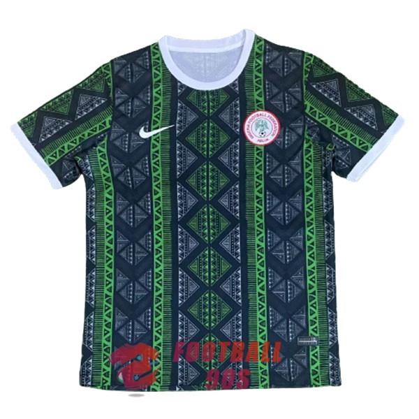 maillot nigeria entrainement 2023-2024 vert noir