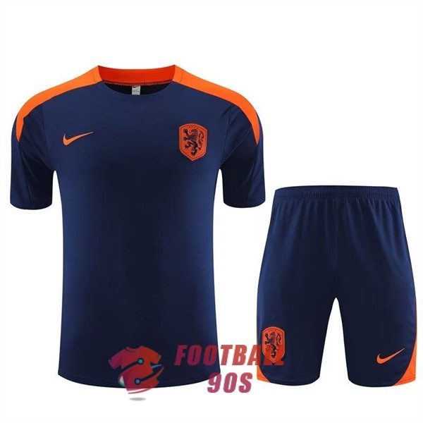 maillot pays bas entrainement kit 2023-2024 bleu orange