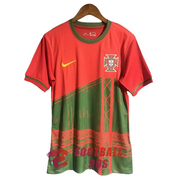 maillot portugal edition speciale 2023-2024 vert rouge